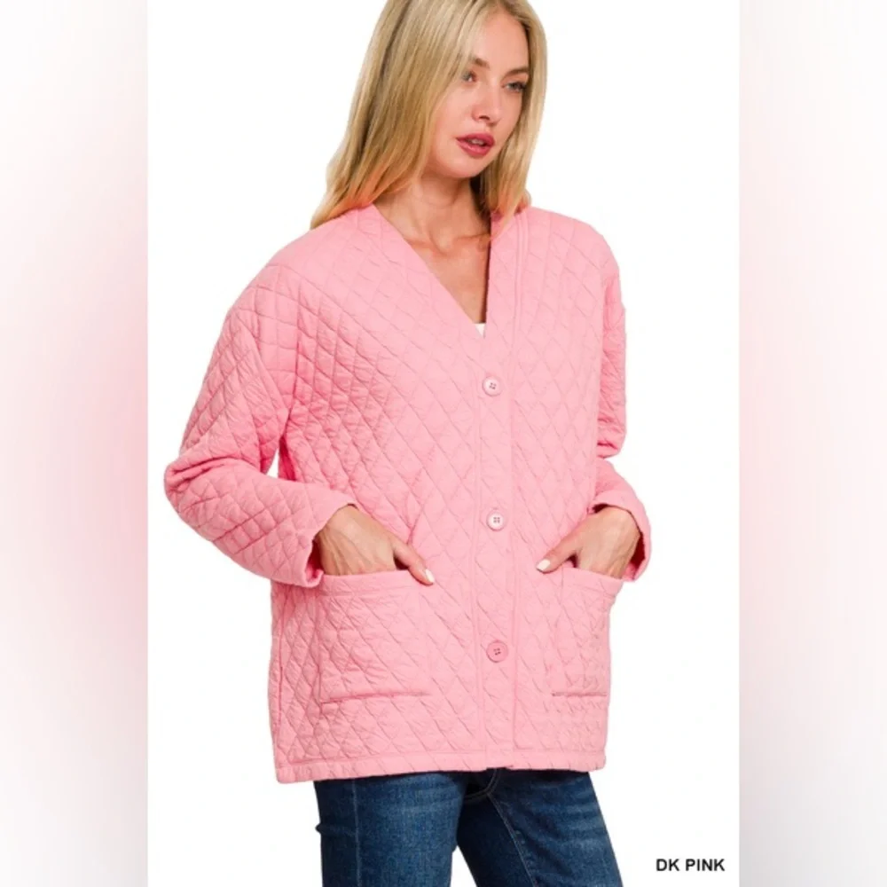 Z23 Zenana C13 QUILTED JACKET AND PANTS SET - Picture 10 of 12